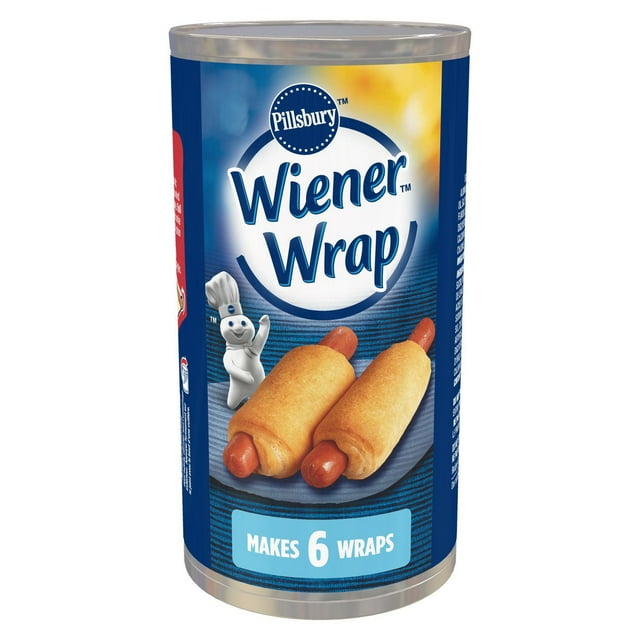 Pillsbury Pâte pour Saucisses, Pâte Réfrigérée, Prête à Cuire
