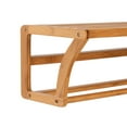 thumbnail image 7 of Organize It All Bamboo Wall Mounted Shelf with Towel Bar, 7 of 7