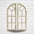 thumbnail image 4 of Rustic Arrow Set of Two Frame Wood Windows - 25.5in L x 1.5in D x 35.5in H, 4 of 5