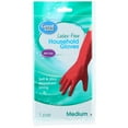 thumbnail image 2 of (4 pack) Great Value Latex-Free Household Gloves, Medium Size, 1-Pair, Red, 2 of 8