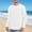 White1, variant on Kojanyu Men's Long Sleeve Athletic Crew Neck Tees Stretch Workout Gym Shirts Summer Sun Protection Tops