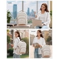 thumbnail image 3 of LOVEVOOK Laptop Backpack for Women, 15.6-Inch Work Backpack, Back to School Bookbag for College Student Teen Girls, Casual Personal Item Travel Bag Business Computer Daypack for Teacher Nurse, Gift, 3 of 6