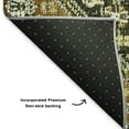 thumbnail image 5 of Addison Rugs Mayfield Premium Machine Washable Transitional Aztec Olive Rectangle Rug, 2'6" x 3'10", 5 of 7