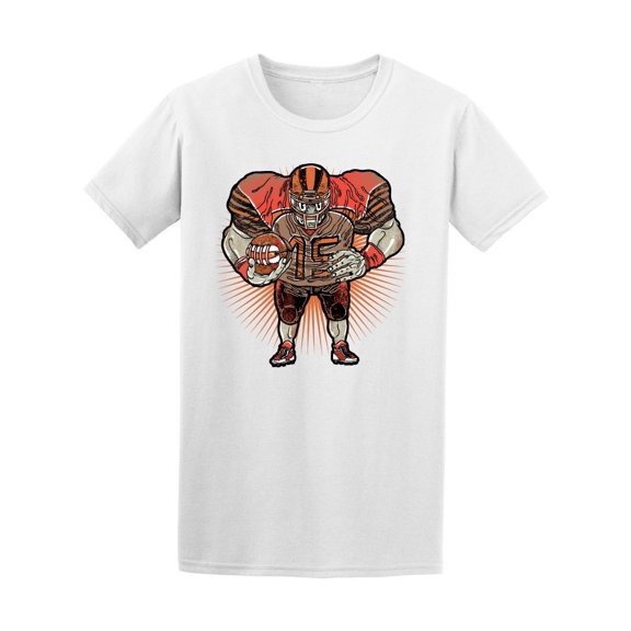 Cool American Football Player Tee Men's -Image by Shutterstock