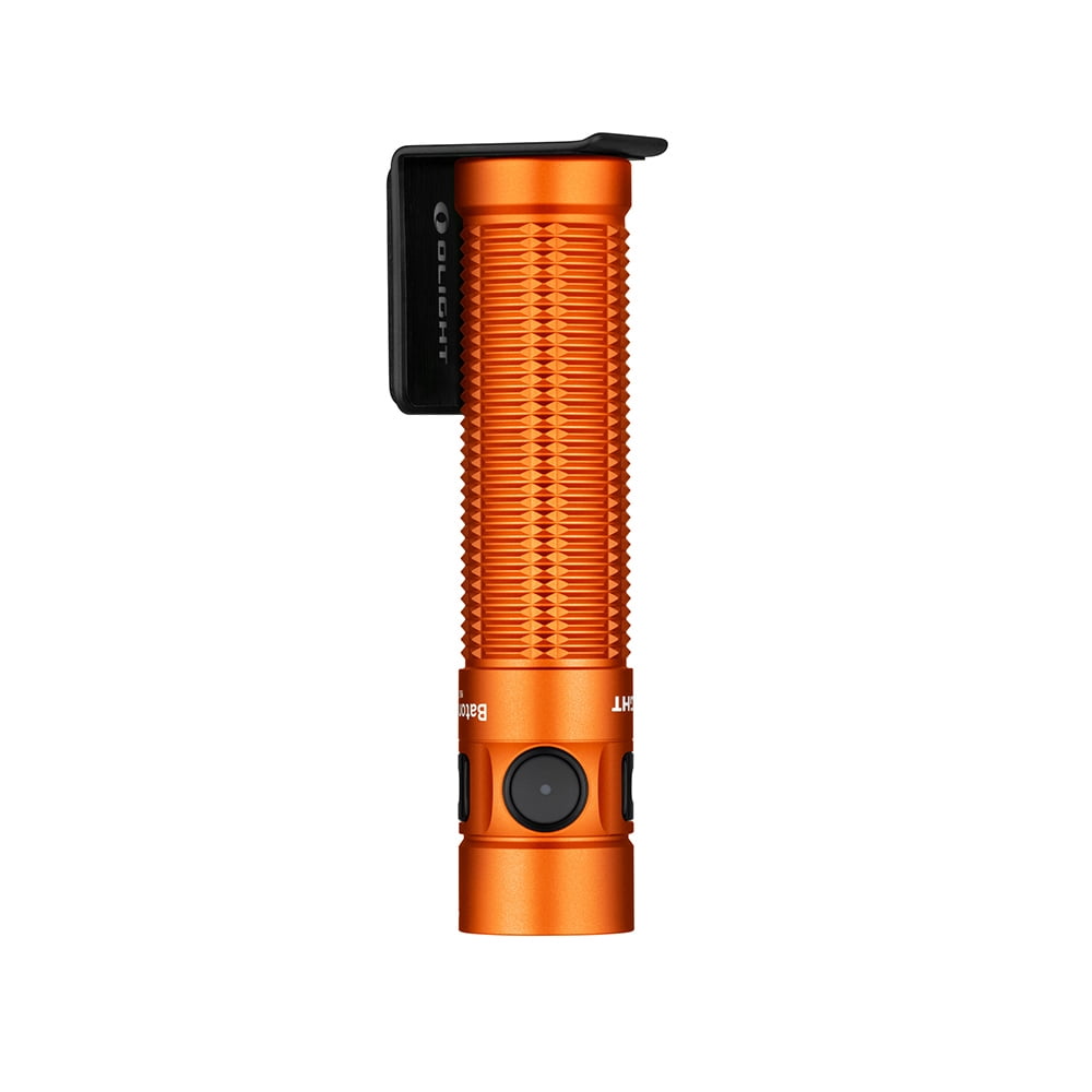 Olight Baton 3 Pro Max Orange EDC Flashlight, Cool White, 2500
