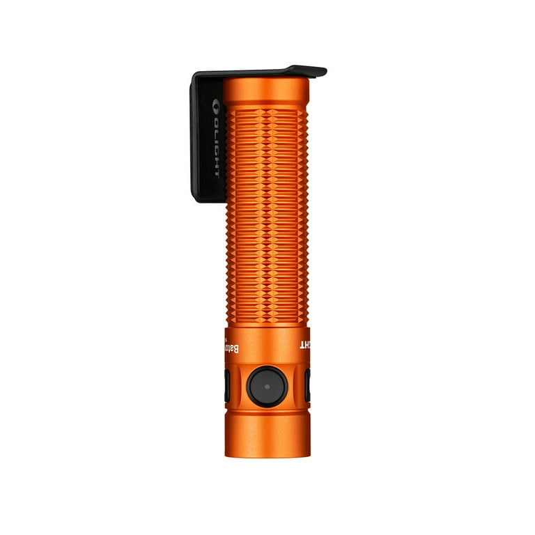 Olight Baton 3 Pro Max Orange EDC Flashlight, Cool White, 2500