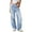 Sky Blue, variant on Cozyvia Women's Y2k Low Rise Baggy Jeans Washed Straight Wide Leg Denim Pants Casual Loose Vintage Fit Boyfriend Jeans Denim Pants - Light Blue L