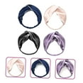 thumbnail image 3 of COMPUKAS Silk Headbands 4pcs Assorted Colors Comfortable Fit for All Hairstyles Ideal for Home Use, 3 of 8