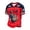 Red, variant on 2026 New Men's USA Soccer Jersey T-Shirt, United States Jersey Soccer 2026 Country Team V Neck Short Sleeve Fan International Football Shirt Retro Streetwear Top for Adult(White, 2XL)