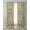 Gray Green, variant on Boho Flowers Sheer Curtains 84 Inch Length 2 Panels Set for Living Room/Bedroom, Spring Abstract Watercolor Floral Leaf Kitchen Curtains Grommet Semi-Sheer Curtains Drapes Window Treatments 42"x84"x2