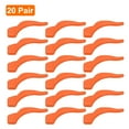thumbnail image 3 of Uxcell 20 Pairs Glasses Ear Grip Silicone Anti-slip Ear Hook Eyewear Retainer Eyeglass Temple Tip Holder for Daily Wear, Orange, 3 of 6