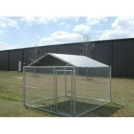 10 by 10 kennel king canopy 10 x 10 kennel cover in silver walmart 10 by 10 kennel king canopy 10 x 10 kennel cover in silver walmart