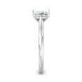 thumbnail image 2 of Brig Jewel 14K White Gold Plated Anniversary Ring - 1.6 Ct Moissanite Engagement Ring - Stunning Princess Cut Ring - A Beautiful Choice for Your Proposal - A Lasting Memory of Your Love, 2 of 2