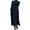 Navy, variant on Wdgfv Women's Long Sleeve Lined Knit Tunic Maxi Dress with Pockets, Loose Fit Casual Winter Fall Plus Size Lace Trim Dresses Navy S