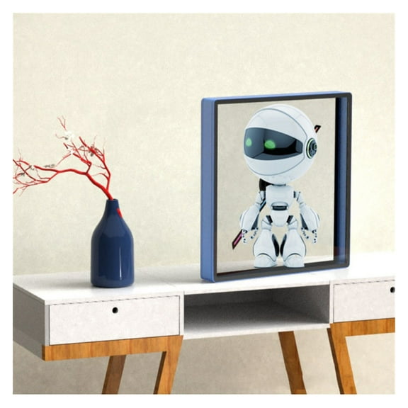 3D Hologram, Naked Eye 3D Holographic Projector Stall Advertising Machine Three-dimensional Air Suspension Led Light Image Fan Screen Aluminum Alloy Ideal Advertising Tool