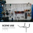 thumbnail image 2 of YARNOW 50 PCS Carbon Steel Peg Board Pegboard Hooks Garage Work Shop Storage Display Organization Steel Hanging Tool (Silver), 2 of 3