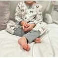thumbnail image 4 of WIBACKER Baby Cotton Long Pajamas with Mittens Cuff for Boys 2 Way Zipper Both Footed and Footless Sleepers, 4 of 5