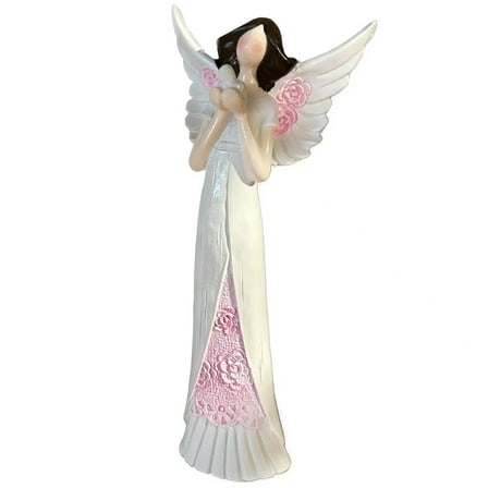 Viroistara Resin Angel Figurine, 5.5" H, Weddings; Christmas; Parties