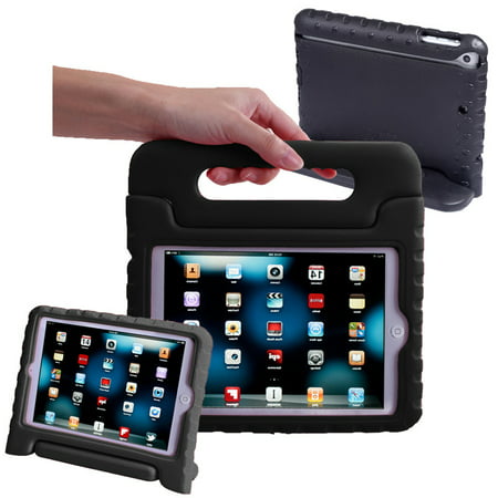 Mini Kids Case Shockproof Handle Stand Cover for Apple iPad Mini 1/2/3 Retina, (Best Mini Itx Case With Handle)