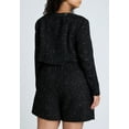 thumbnail image 2 of ELOQUII Women's Plus Size Cropped Tweed Jacket, 2 of 3
