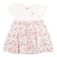 thumbnail image 1 of Vestido Manga Corta en Algodón Hipoalergénico con Estampado Floral Baby Creysi  Hueso 2 Años, 1 of 3