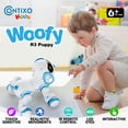 thumbnail image 2 of Juguete inteligente con control remoto Robot Dog Contixo R3 para niños de 3 a 12 años, azul, 2 of 7