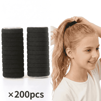 Gimme Beauty Silicone Grip Dots Medium Hair Band, 10 Count, for