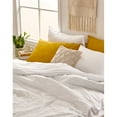 thumbnail image 2 of Sonive King Jersey Knit Pure Cotton Sheet set, 145gsm 100% Soft Cotton Super Breathable 4 Pieces Sheets set (King, White), 2 of 5