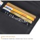 thumbnail image 5 of Fundas para pasaporte, billeteras de cuero genuino para pasaporte, estuche con bloqueo RFID (negro) Porta pasaporte y portatarjetas para hombres y mujeres Accesorio de viaje, tarjeta de crédito, bolet, 5 of 5