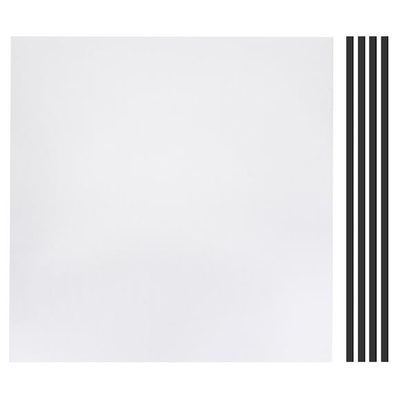 PC Fan Dust Mesh 19.7"x19.7" 0.03" Hole, 1 Set Computer Cooler Dust Filter PC Case Dust Cover Grills with Double Sided Tape for Computer Cooler Fan PC Case Dustproof, White