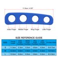 thumbnail image 2 of Uxcell Basketball Shooting Aid Finger Shoot Trainer Training Equipment Correct Shooting Posture Blue, S, 2 of 6
