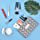 thumbnail image 5 of Neceser de viaje para mujer TUNC neceser de maquillaje lona multifuncional 2 piezas, 5 of 5
