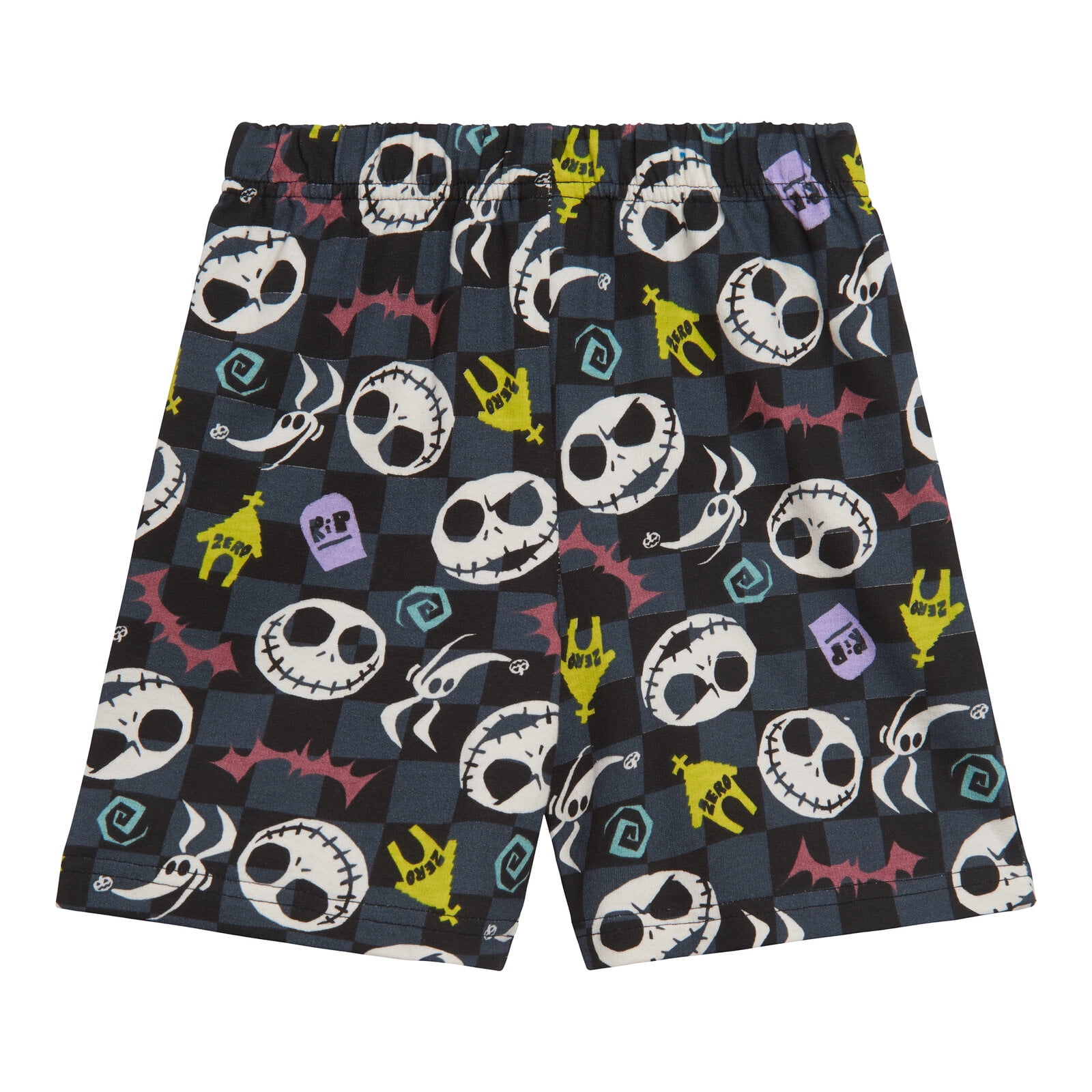 Disney Nightmare Before Christmas Jack Skellington French Terry Sweatshirt and Shorts Outfit Set Toddler to Big Kid