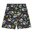 thumbnail image 5 of Disney Nightmare Before Christmas Jack Skellington French Terry Sweatshirt and Shorts Outfit Set Toddler to Big Kid, 5 of 5
