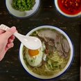thumbnail image 2 of Asian Spoon Soup Spoon Retro Ceramic Spoon Ramen Spoon Kitchen Porcelain Spoon, 2 of 4
