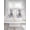 Off-White, variant on Grey Yak 2 Panel Kitchen Curtains for Small Windows, Pink Blue Bubbles Bathtub Vintage Wooden Bathroom Tier Curtain, Short Window Treatment for Bedroom/Living Room 55"x36"