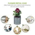 thumbnail image 5 of Tin Flower Pot Flowerpot Dried Flowers Retro Unique Plants Outdoor Home Decor Creative Bucket 4 Pcs, 5 of 6