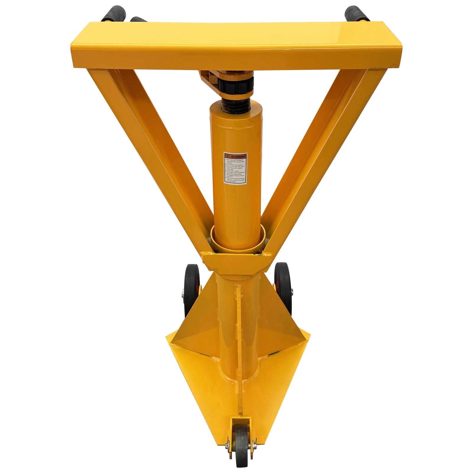 Portable Standard Duty Trailer Stabilizing Jack Stand with Wheels 50000 Lb Lifting Capacity 39.5-51inch Adjustment Height