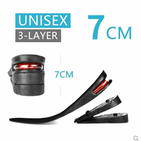 

PU shock absorption inner heightening insole