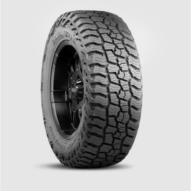 Fits 2022-2023 GMC Sierra 2500 HD Mickey Thompson Tires Tire 247481 Baja Boss A/T; LT285 x 55R22; All Terrain Light Truck & SUV; Steel Belted; Radial; Black Sidewall; Tubeless
