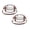 2pcs Brown, variant on Oceanwell Clear Football Bag for Stadium Events, Crossbody Purse with Shoulder Strap, Game Day Bag for Concerts Sports Games