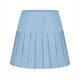 thumbnail image 5 of Falda para niña, color liso, plisada, con cintura elástica, corta, de poliéster, 5 of 7