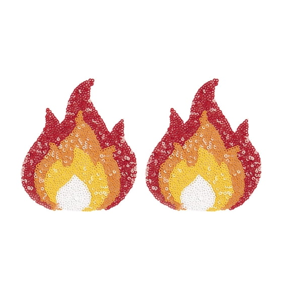 ROZYARD Shimmering Fire Sequins Petal Hypoallergenics Pasties For Tight Outfit