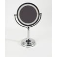 thumbnail image 3 of American Imaginations 10-in. x 15-in. Stainless Steel Above Counter Magnifying Mirror In Chrome AI-28699, 3 of 3