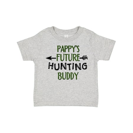 

Inktastic Pappys Future Hunting Buddy Gift Toddler Boy or Toddler Girl T-Shirt