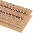 thumbnail image 5 of WE Games 3 Track Sprint Cabinet Cribbage Set with Metal Pegs & 2 Card Decks, 5 of 8