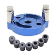 thumbnail image 2 of Rongfmy 2-10mm Trou de Perceuse Multi-Modèle Règle Outil Guide de Perceuse pour Bois Option1 Bleu, 2 of 9