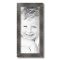 thumbnail image 2 of ArtToFrames 8x19 inch Wide Real Reclaimed Charcoal Barnwood Picture Frame, Black Wood Poster Frame (4819), 2 of 8