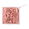 thumbnail image 2 of NEW 2-In-1 Bath Ball Towel Loofah With Drawstring Closure For Soap Soft Exfoliating Mesh Shower Sponge Skin Care Bathing Tool, 2 of 12