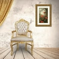 thumbnail image 3 of Heade, Martin Johnson 16x24 Gold Ornate Wood Framed with Double Matting Museum Art Print Titled - Hummingbird and Passionflowers, 3 of 4